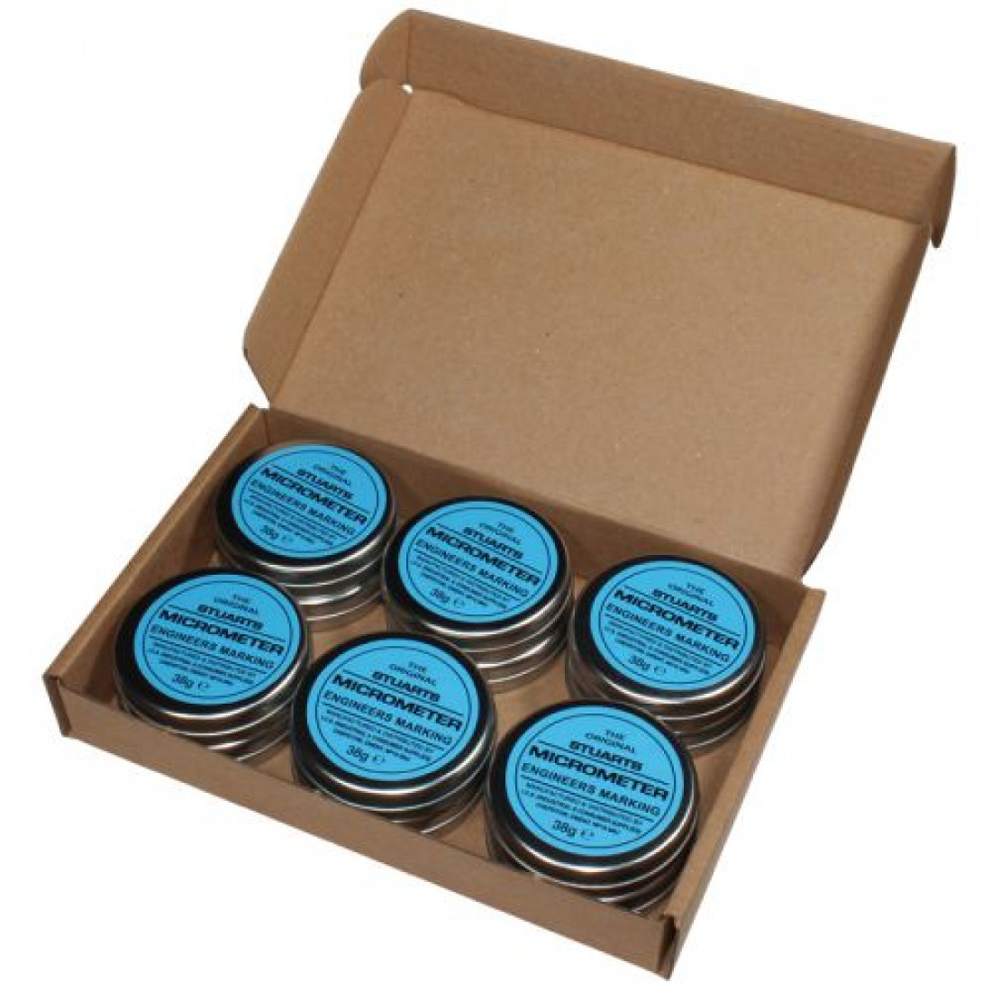 Stuarts Micrometer Engineers Blue, 38g Tin